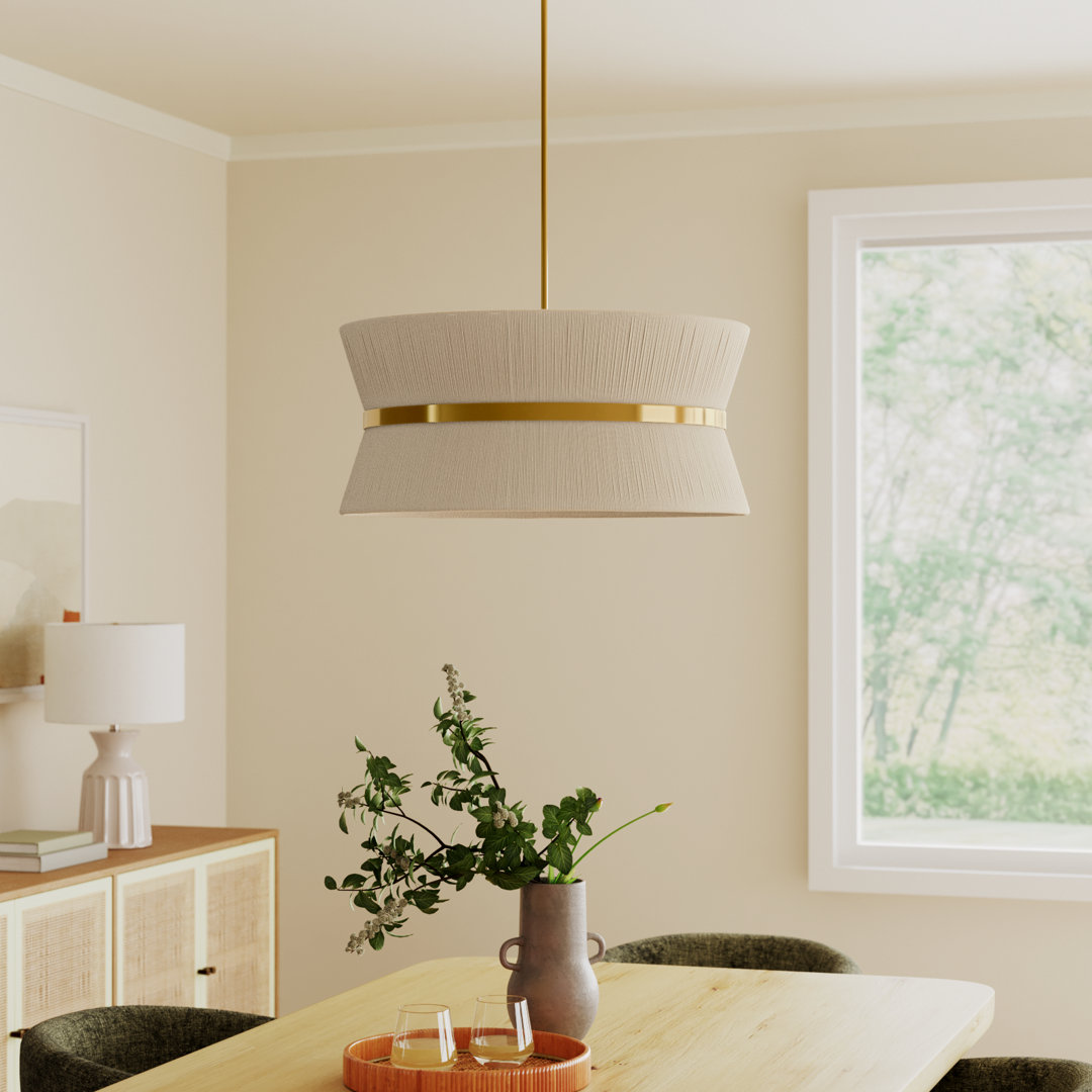 Abbington 4 - Light Iron Dimmable Chandelier